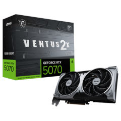 MSI VGA GEFORCE RTX5070 12G VENTUS 2X OC 12GB 256Bit GDDR7 DX12