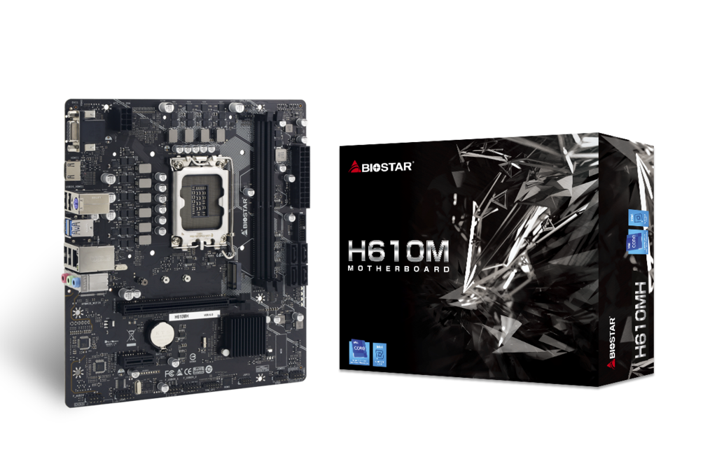Biostar H610MH Intel LGA 1700 DDR4 Micro ATX Anakart