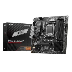 Msi Pro B650M-P AMD B650 AM5 Soket DDR5 6000(OC)MHz mATX Anakart