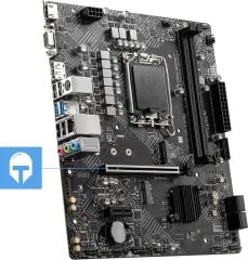 MSI Pro H610M-G DDR4 1700 3200(OC) PCI-E Gen 4 M.2 1G Lan mATX Anakart