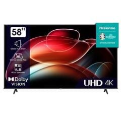 HISENSE 58A6K 58'' UYDU ALICILI 4K ULTRA HD SMART TV