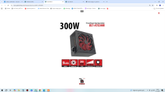 BOOST BST-ATX300R 12CM FANLI 300W POWER SUPPLY