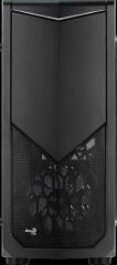 Aerocool AE TMHWK A400 400W Akrilik Panel Led Fanlı Midi Tower Siyah ATX Kasa