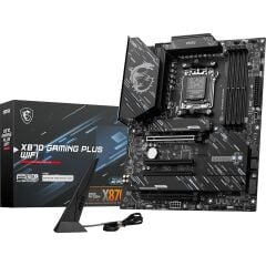 MSI X870 Gaming Plus Wi-Fi AMD Soket AM5 M.2 DDR5 8200MHz (OC) ATX Anakart