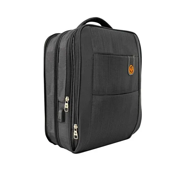Npo Travela TRV02 16'' Notebook Sırt Çantası, Siyah