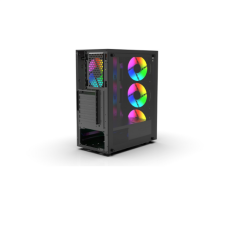 INCA EGM-15XN 4X120mm ARGB Fan Control Remote USB 3.0 Mid-Tower ATX Tempered Glass Gaming KASA (PSU YOK)