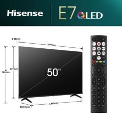 HISENSE 50E7NQ 50'' QLED UHD SMART TV