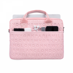 Wiwu Cosmo Slim Case Pembe Notebook Çantası