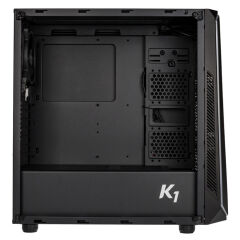 Zalman K1 RGB Kasa Mid Tower Siyah Oyuncu Kasası