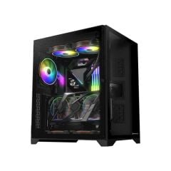 Gamepower Warcry Compact 3 Led Fanlı 650W ATX Siyah Oyuncu Kasası