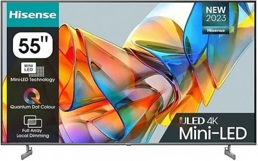 HISENSE 55U6KQ 55'' 4K ULED MİNİ LED SMART TV
