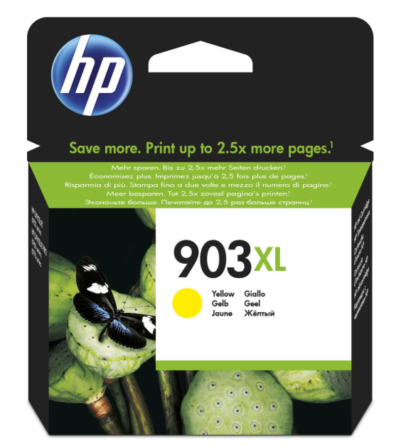 HP T6M11AE 903XL MÜREKKEP KARTUŞ 825 SAYFA SARI