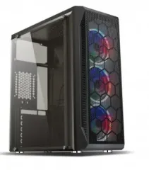 Hiper Zoe 3x120mm Rainbow 500W ATX Oyuncu Kasası