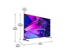 HISENSE 85U7KQ 85'' UYDU ALICILI 4KUHD ULED MİNİ LED SMART TV