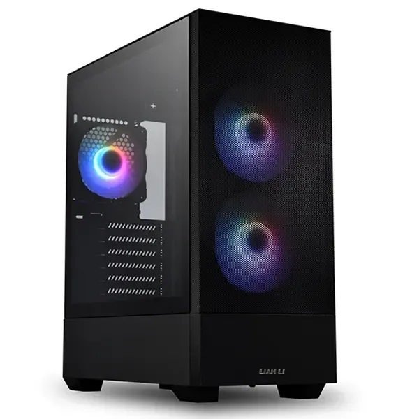 Lian Li Lancool 205 Mesh Mid-Tower ATX Oyuncu Kasası, Siyah