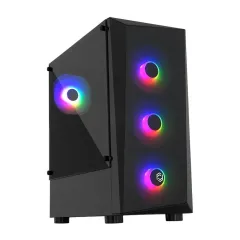 Frisby FC-8935G Fanlı 650W ATX Siyah Oyuncu Kasası