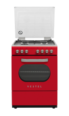 VESTEL SF 8400 KIRMIZI RETRO SOLO FIRIN