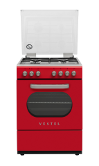 VESTEL SF 8400 KIRMIZI RETRO SOLO FIRIN