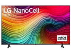 75 inç LG NanoCell AI NANO82 4K Smart TV 2024 ('75NANO82T3B)