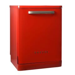 VESTEL BM5001 KIRMIZI RETRO 5 PROGRAMLI BULAŞIK MAKİNASI