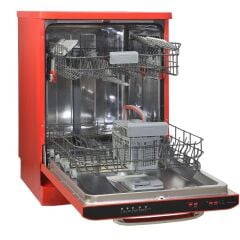 VESTEL BM5001 KIRMIZI RETRO 5 PROGRAMLI BULAŞIK MAKİNASI