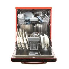 VESTEL BM5001 KIRMIZI RETRO 5 PROGRAMLI BULAŞIK MAKİNASI