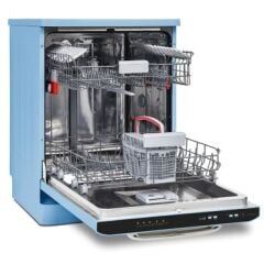 VESTEL BM5001 DÜŞ MAVİSİ RETRO 5 PROGRAMLI BULAŞIK MAKİNASI