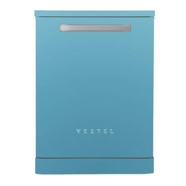 VESTEL BM5001 DÜŞ MAVİSİ RETRO 5 PROGRAMLI BULAŞIK MAKİNASI