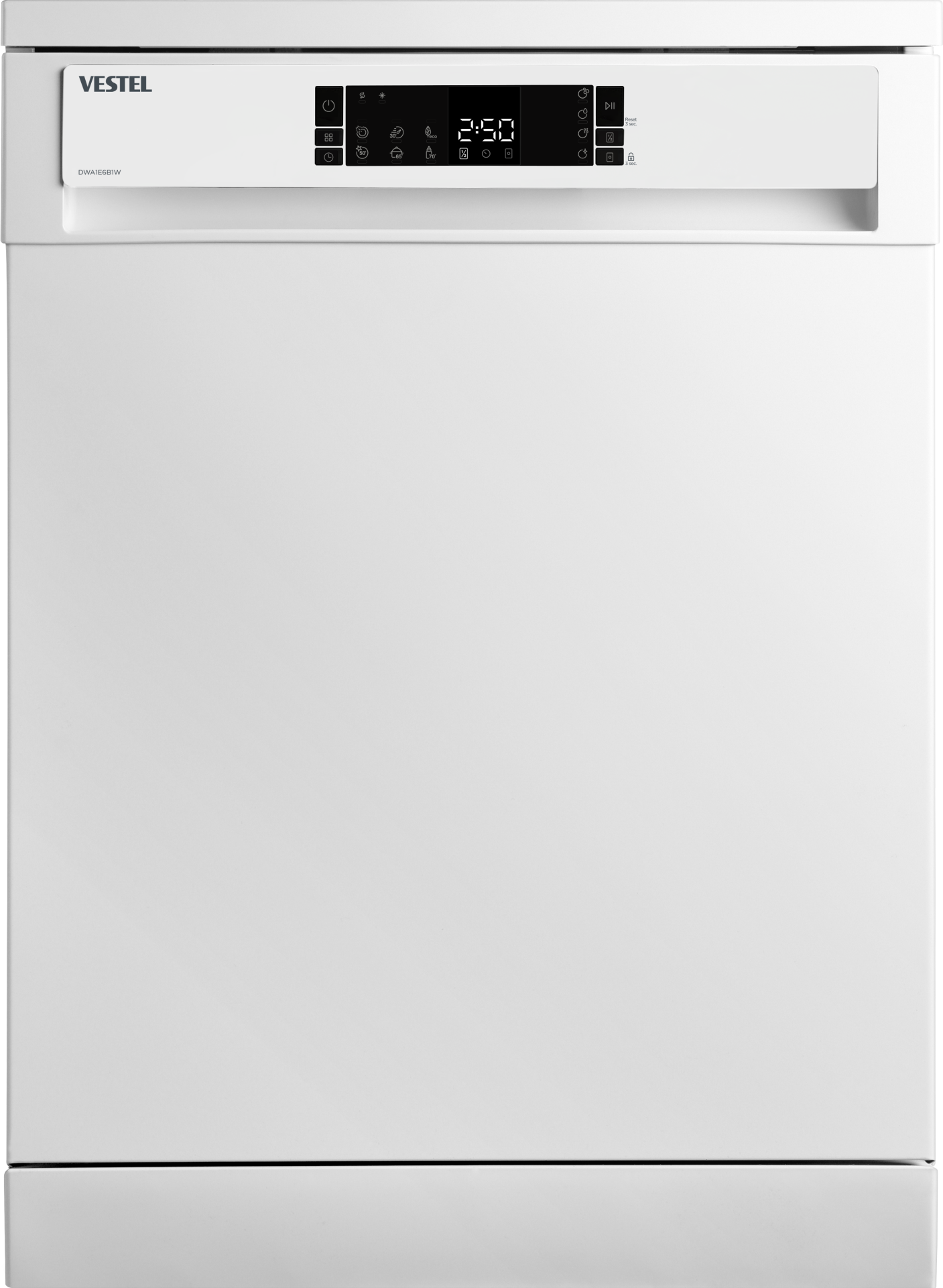 VESTEL DWA1E6B1W Beyaz Bulaşık Makinesi A++