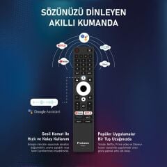FOBEM MT65EG8000QF 65'' UYDU ALICILI 4K ULTRA HD QLED GOOGLE TV
