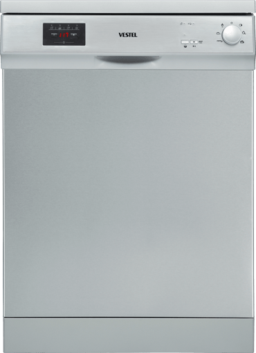 Vestel D161 X İnox Bulaşık Makinesi
