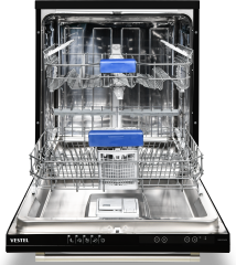 VESTEL DWFI1D5V0B CAM KAPAK BULAŞIK MAKİNESİ A++