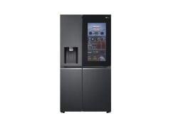 GR-X24FMKBL563 L, LG InstaView Kapı İçi Çok Kapılı Buzdolabı, Dispenser, İnverter Lineer Kompresör