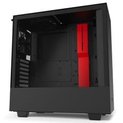 Nzxt H510 Compact CA-H510B-BR Fanlı ATX Siyah Oyuncu Kasası
