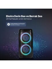 Ttec Carnival 100W Taşınabilir Kablosuz Bluetooth Parti Hoparlörü