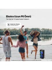 Ttec Carnival 100W Taşınabilir Kablosuz Bluetooth Parti Hoparlörü