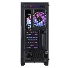 GamePower Savagis 750W 80+ Bronze ATX 4*ARGB Fan Temperli Cam Hub Siyah Gaming Kasa