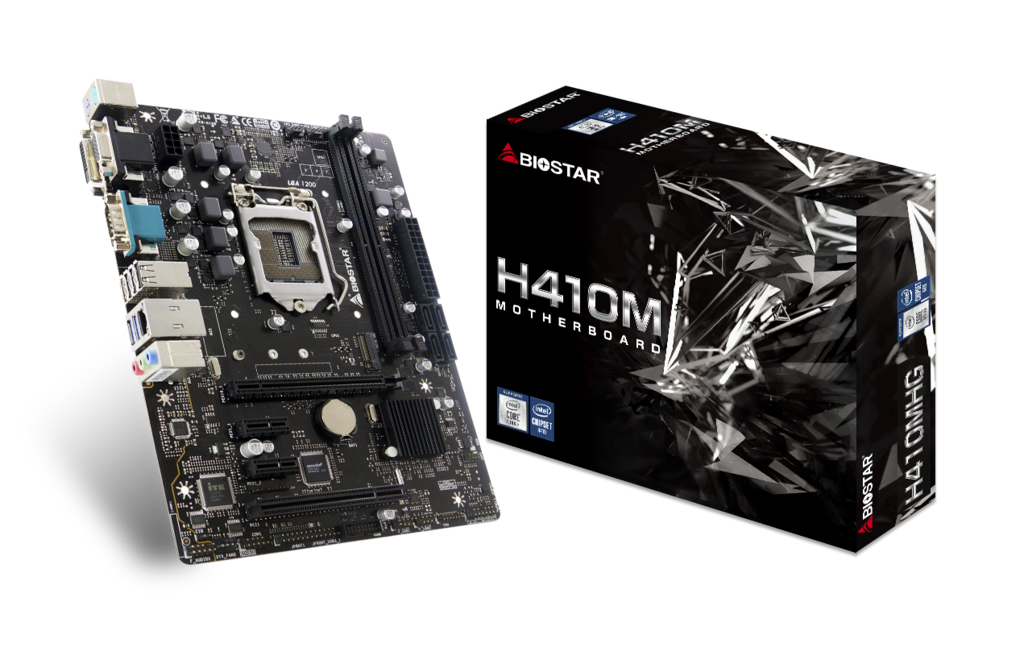 Biostar H410MHG Intel LGA1200 DDR4 mATX Anakart