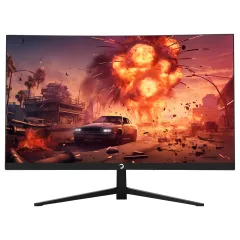 GamePower Vivid F10 24'' Curved RGB 120Hz 1ms FHD Va Panel 2x2W Hoparlör Gaming Monitör, Siyah