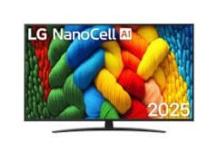LG 65NANO81A3A '65 inç LG NanoCell AI NANO82 4K Smart TV (2025)