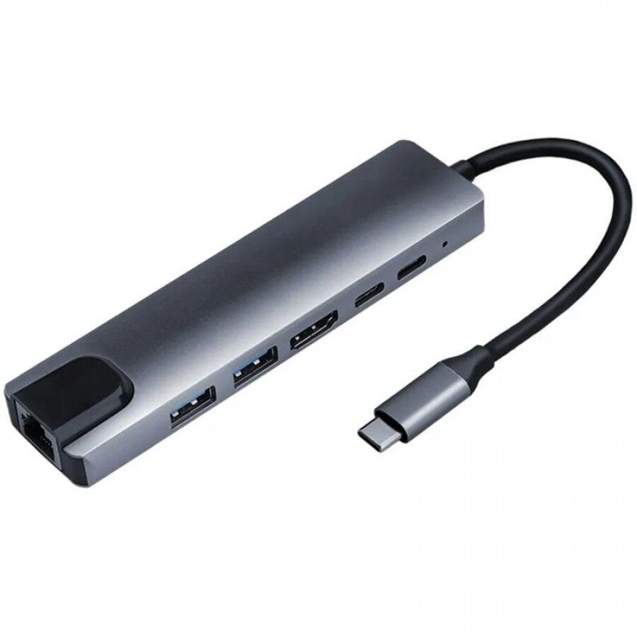 Sensei 6 in 1 Type-C to Hdmi Çok Fonksiyonlu Bağlantı İstasyonu