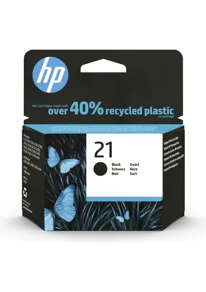HP 21 Siyah Kartuş C9351AE / C9351A