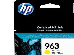 HP 3JA25A 963 Orijinal Mürekkep Kartuşu, Sarı