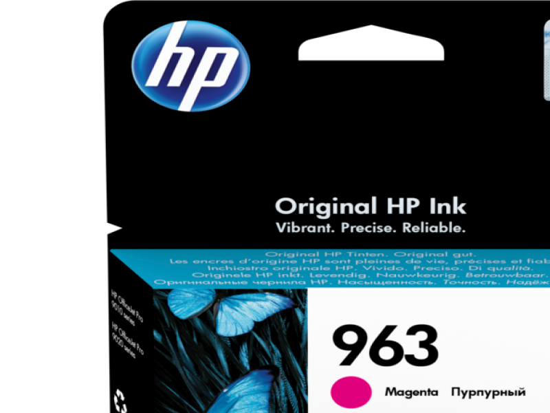 HP 3JA24A 963 Orijinal Mürekkep Kartuşu, Kırmızı