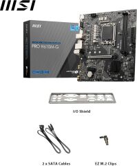 MSI Pro H610M-G Intel LGA1700 DDR5 5600MHz Micro ATX Anakart