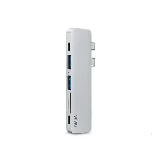 Wiwu T8 Type-C 7in1 Çoklayıcı Adaptör