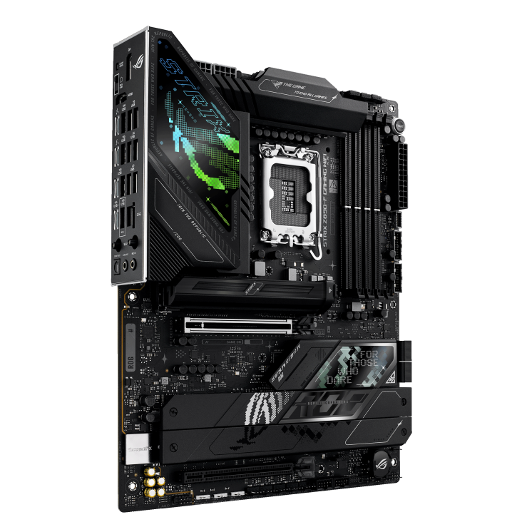 Asus Rog Strix Z890-F Gaming Wi-Fi Intel LGA1851 DDR5 8800+MHz(OC) ATX Oyuncu Anakart