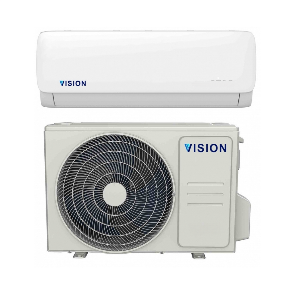 VISION 12000 BTU INVERTER KLİMA VSN-SPLT12INV-QUATTRO 3 METRE BAKIR BORU & 3.5 METRE SİGNAL KABLOSU DAHİLDİR.