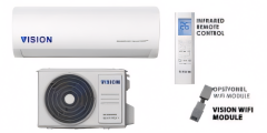 VISION 24000 BTU INVERTER KLİMA VSN-SPLT24INV-QUATTRO 4 METRE BAKIR BORU & 5.5 METRE SİGNAL KABLOSU DAHİLDİR.
