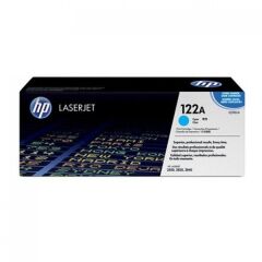 HP Q3961A 122A Original LaserJet Toner, Mavi